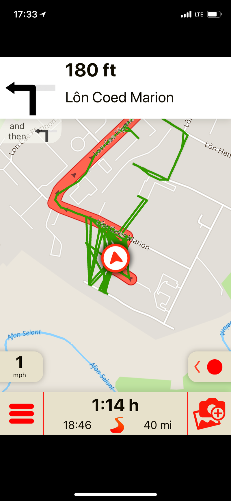 Note: if go carting, turn off your GPS tracker